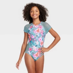 Girls' Sweet Floral Surf One Piece Swimsuit - Art Class™ Blue 7 Girls' Sweet Floral Surf One Piece Swimsuit - Art Class™ Blue -Teen Clothing Store GUEST 00b6ab7c 8f29 4f8f 9d61 f58905817d62