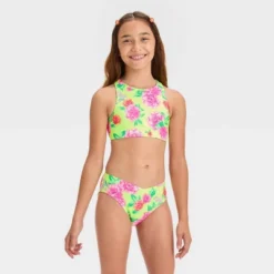 Girls' 'Bright Peony' Floral Printed Bikini Set - Art Class™ 7 Girls' 'Bright Peony' Floral Printed Bikini Set - Art Class™ -Teen Clothing Store GUEST 0b4b3751 ad1f 4f72 98f1 062a16fe335b