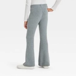 Girls' Cozy Flare Pants - Art Class™