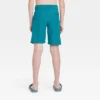 Boys' Hybrid Swim Trunks - Art Class™ Dark Blue