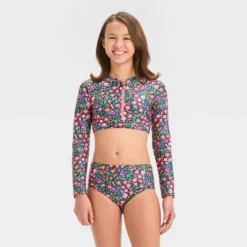 Girls' 'Spring Time' Floral Printed Bikini Set - Art Class™ Black/Pink 7 Girls' 'Spring Time' Floral Printed Bikini Set - Art Class™ Black/Pink -Teen Clothing Store GUEST 13ec22fe 30f8 4451 ad43 20a1f578e1c7