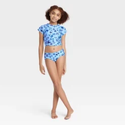 Girls' 3pc Flutter Away Swimwear Set - Art Class™ Blue 9 Girls' 3pc Flutter Away Swimwear Set - Art Class™ Blue -Teen Clothing Store GUEST 1ade17bf 2d0f 43fd a467 27cb21f1a99c