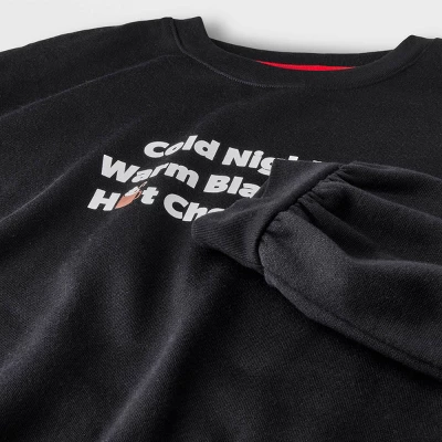 Girls' 2pc Full Sleeve Graphic Sweatshirt And Shorts Pajama Set - Art Class™ 4 Girls' 2pc Full Sleeve Graphic Sweatshirt And Shorts Pajama Set - Art Class™ - Image 2