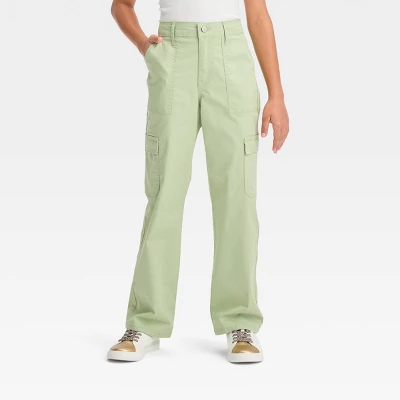 Girls' Twill Cargo Pants - Art Class™ 5 Girls' Twill Cargo Pants - Art Class™ - Image 3