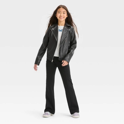 Girls' Flare Ponte Pull-On Pants - Art Class™ 4 Girls' Flare Ponte Pull-On Pants - Art Class™ - Image 2