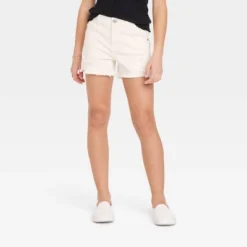 Girls' Mid-Rise Jean Shorts - Art Class™ -Teen Clothing Store GUEST 27aad225 ec98 44e0 acbc c044be06402d