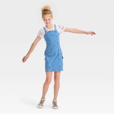 Girls' Denim Dress - Art Class™ 4 Girls' Denim Dress - Art Class™ - Image 2