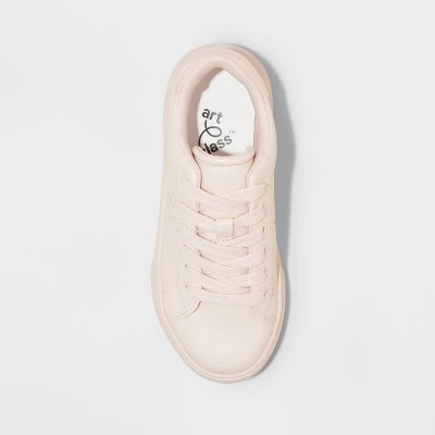 Girls' Arianna Court Sneaker - Art Class™ Blush 4 Girls' Arianna Court Sneaker - Art Class™ Blush - Image 2