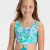 Girls' Floral Printed Tropical Twist Swimsuit - Art Class™ Light Blue -Teen Clothing Store GUEST 340f5eb7 9ec1 46a5 ab9b d559dd6f4c0f