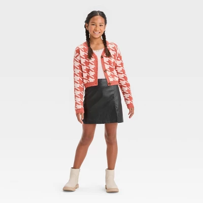 Girls' Faux Leather Mini Skirt - Art Class™ 4 Girls' Faux Leather Mini Skirt - Art Class™ - Image 2