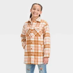 Girls' Cozy Lined Plaid Shacket- Art Class™ 7 Girls' Cozy Lined Plaid Shacket- Art Class™ -Teen Clothing Store GUEST 3b79595b ed61 4b8c a590 0ad28a94d9e9