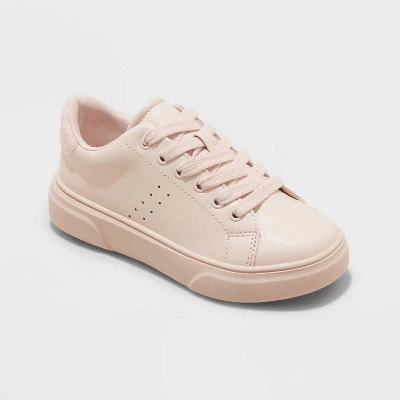 Girls' Arianna Court Sneaker - Art Class™ Blush 6 Girls' Arianna Court Sneaker - Art Class™ Blush - Image 4