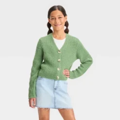 Girls' Cropped Fuzzy Cardigan Sweater - Art Class™ 7 Girls' Cropped Fuzzy Cardigan Sweater - Art Class™ -Teen Clothing Store GUEST 4efc5546 af11 477a b30d 0481740099cb