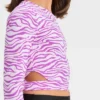 Girls' Zebra Printed Rash Guard Swim Top - Art Class™ Purple 2 Girls' Zebra Printed Rash Guard Swim Top - Art Class™ Purple -Teen Clothing Store GUEST 52728f52 cf38 471e 8e83 89c8c1c4d633