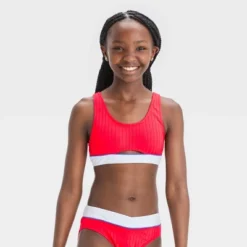 Girls' Solid Americana Cool Bikini Set - Art Class™ Red 7 Girls' Solid Americana Cool Bikini Set - Art Class™ Red -Teen Clothing Store GUEST 54ccb189 c16b 4d96 8478 1af84498a21a