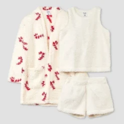 Girls' 3pc Marshmallow Fleece Pajama Set - Art Class™ -Teen Clothing Store GUEST 557d576b 5c29 4767 8357 fae4c1403690