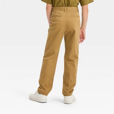 Boys' Washed Chino Pants - Art Class™ 3 Boys' Washed Chino Pants - Art Class™