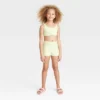 Girls' 3pc Surf Swimwear Set - Art Class™ Lime Green