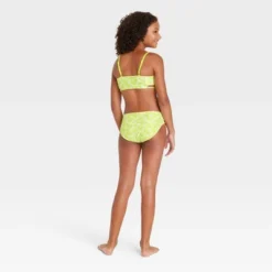 Girls' Make A Wish 2pc Bikini Set - Art Class™ Lime Green