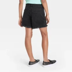 Girls' Bermuda Denim Shorts - Art Class™