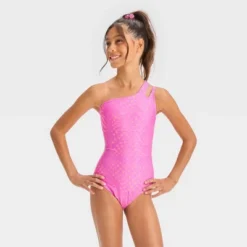 Girls' Curvy Checkered One Piece Swimsuit - Art Class™ Violet -Teen Clothing Store GUEST 6fc89b30 167c 4738 8d7a 2e2c21585e57