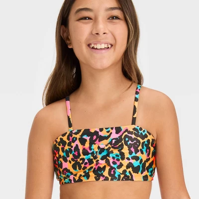 Girls' 'Wild Summer' Cheetah Printed Bikini Set - Art Class™ 3 Girls' 'Wild Summer' Cheetah Printed Bikini Set - Art Class™