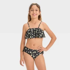 Girls' 'Daisy Dreams' Floral Printed Bikini Set - Art Class™ Black 7 Girls' 'Daisy Dreams' Floral Printed Bikini Set - Art Class™ Black -Teen Clothing Store GUEST 75f17747 453d 46f4 b218 69c6635b09aa