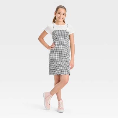 Girls' 2 For 1 Fitted Knit Dress - Art Class™ 7 Girls' 2 For 1 Fitted Knit Dress - Art Class™ - Image 5