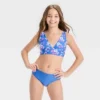 Girls' 'Happy Hibiscus With Sarong' Swimwear Set - Art Class™ Blue 1 Girls' 'Happy Hibiscus With Sarong' Swimwear Set - Art Class™ Blue -Teen Clothing Store GUEST 830ce014 7229 42b6 a147 2af9261f6882