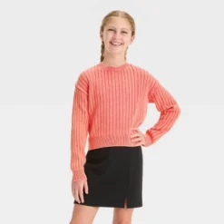 Girls' Wide Ribbed Pullover Sweater - Art Class™ 7 Girls' Wide Ribbed Pullover Sweater - Art Class™ -Teen Clothing Store GUEST 842d8ca3 981c 4316 be04 15dfb84cd5d5