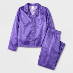 Girls' 2pc Satin Long Sleeve Coat Pajama Set - Art Class™ 10 Girls' 2pc Satin Long Sleeve Coat Pajama Set - Art Class™ -Teen Clothing Store GUEST 889f7fda b4b6 4bd0 be52 57e9927be852