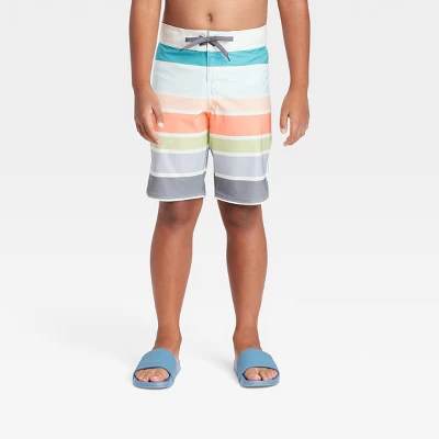 Boys' Striped Board Shorts - Art Class™ 5 Boys' Striped Board Shorts - Art Class™ - Image 3