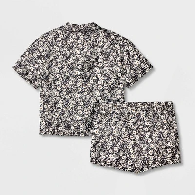 Girls' Satin Coat Pajama Set - Art Class™ 3 Girls' Satin Coat Pajama Set - Art Class™