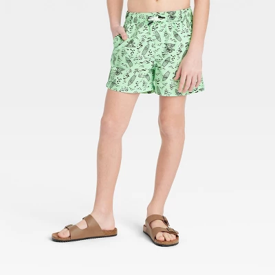 Boys' Monster Animal Printed Swim Trunks - Art Class™ Green 5 Boys' Monster Animal Printed Swim Trunks - Art Class™ Green - Image 3