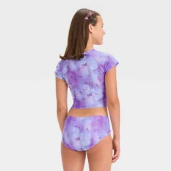 Girls' 'Sweet Flutter' Tie-Dye Rash Guard Set - Art Class™ Violet 8 Girls' 'Sweet Flutter' Tie-Dye Rash Guard Set - Art Class™ Violet -Teen Clothing Store GUEST abdca0c6 328e 4887 9d70 8f60c7a54ddc