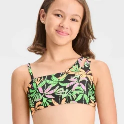 Girls' Miami Beach Bikini Set - Art Class™ Black