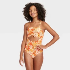 Girls' Vintage Affair One Piece Swimsuit - Art Class™ -Teen Clothing Store GUEST bd29d4ef f166 47c7 a751 3b6f42060542