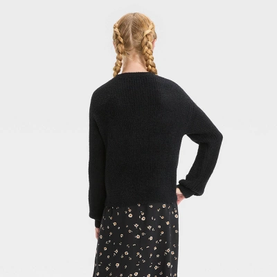 Girls' Crewneck Pullover Sweater - Art Class™ 3 Girls' Crewneck Pullover Sweater - Art Class™