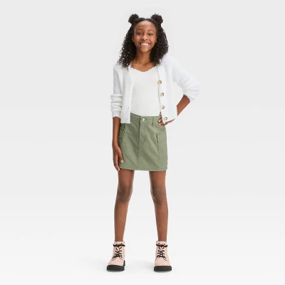 Girls' Twill Cargo Skirt - Art Class™ 4 Girls' Twill Cargo Skirt - Art Class™ - Image 2