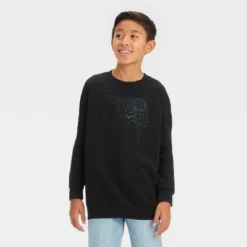 Boys' Crew Neck Game Controller Graphic Sweatshirt - Art Class™ Black 7 Boys' Crew Neck Game Controller Graphic Sweatshirt - Art Class™ Black -Teen Clothing Store GUEST eafbc001 c9cc 4396 a087 1c98d8ae5231