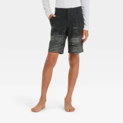 Boys' Hybrid Striped Swim Shorts - Art Class™ Gray -Teen Clothing Store GUEST f97731b9 b678 4d91 b58a f374c3c28ed7