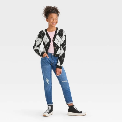 Girls' Cropped Cardigan Sweater - Art Class™ 4 Girls' Cropped Cardigan Sweater - Art Class™ - Image 2